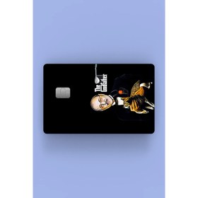 Resim Ludio Neşet Ertaş The Godfather Kredi Kartı Sticker Kaplama 