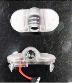 Resim Skoda Octavia Kapı Altı Logo Araç 3D Gölge Light 