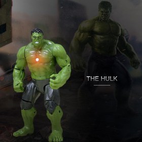 Resim Guangdong Spirit Marvel: Avengers - Hulk Koleksiyon Figürü Döner Tabla Aksiyon Figürü Marvel Hayranları Hediye 