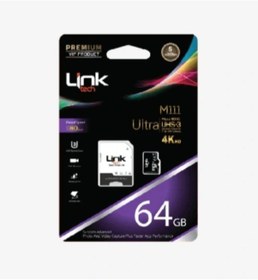 Resim Linktech M111 Premium 4k 64 Gb Hafıza Kartı 9" 