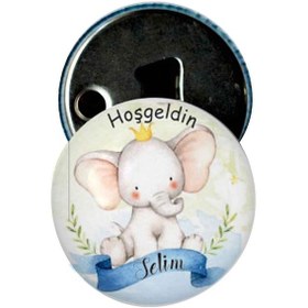 Resim Famous Bebek Şekeri Magnet Bebek Mevlüt Hediyelik Isimli Kapak Açacak (239797736) 