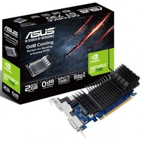 Resim ASUS GT730-SL-2GD5-BRK, 2Gb, GDDR5, 64Bit, 1xD-Sub, 1xDVI, 1xHDMI Ekran Kart 