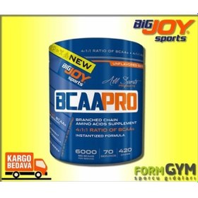 Resim Bigjoy Bcaapro 4-1-1 Saf Aromasız Toz Bcaa 70 Servis 420 Gr 