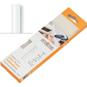 Resim Steinel 006747 Ultra Güçlü 7mm Mum Silikon Çubuk 16 adet 