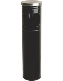 Resim Arı Metal Kolon Küllük Boyalı 2 No Siyah 