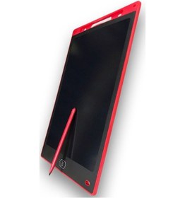 Resim 12'' Blic Kırmızı Büyük Boy Dijital Çocuk Yazı Tahtası Grafik Çizim Tableti 