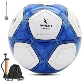 Resim Trendooze Ve Topu, Topu Spor Pompa Oyunu Makine Maç İle İğnesi İçin İçin Gençler Futbol Futbol Dikişli Diğer Depolama Çantası Boyut Antrenmanı 5 Jy Çok Renkli 