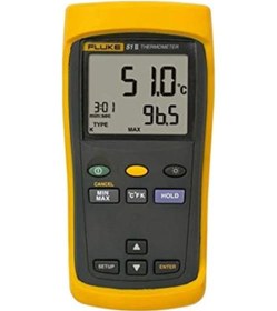 Resim Fluke 51 ii Tek Girişli Dijital Termometre 