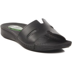 Resim Siyah Jel Tabanlı Kadın Terlik Bento 6813 Z Siyah 