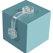 Resim Gateesat Beyaz Deliksiz Ayarlanabilir Çekmece Dolap Buzdolabı Kilidi 