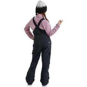 Resim Roxy Non Stop Bib Girl Kız Çocuk Siyah Snowboard Pantolonu 