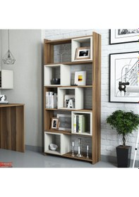 Resim Variant Variant Box Kitaplık - Ceviz / Krem 