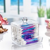 Resim KaramanStore Şık Tasarımlı Pamuklu Kulak Çubuğu Kutusu 