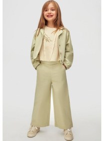 Resim Nk Kids Kız Pantolon 25ynk58506 Yeşil 