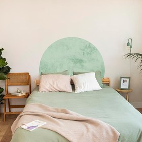 Resim Kemer Duvar Çıkartmaları, Boho Duvar Çıkartmaları Kız Çocuk Yatak Odası Çocuk Odası Oturma Odası Soyut Modern Dekor (100 ÇAP) 