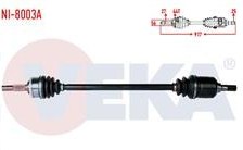 Resim NİSSAN PRİMERA 96-02 AKS KOMPLE SAĞ ABS'Lİ P11 917MM (VEKA) 