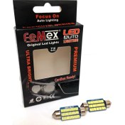 Resim Femex Fiat Linea Makyajlı Kasa Plaka Aydınlatma Seti LED Ampul Femex Premium 