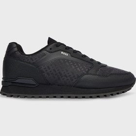 Resim BOSS Monogram Jakarlı Sneaker Ayakkabı Erkek AYAKKABI 50552897 005 