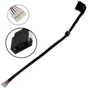 Resim Lenovo Uyumlu ideaPad Y700-14ISK, 80NU Kablolu Power Jack Şarj Soketi 