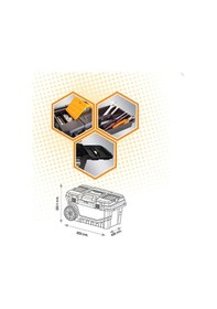 Resim Süper Bag Asr-4024 Pro Mobil Tekerlekli Takım Çantası 