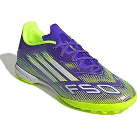 Resim Adidas F50 League Tf Erkek Halı Saha Ayakkabısı Jh7724 Mor Mor 