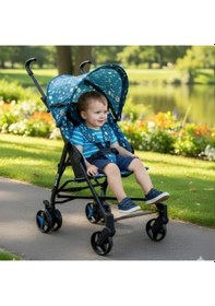 Resim Maxi Taxi Cosmos Baston Bebek Arabası -mavi MAXITAXI.088 