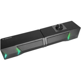 Resim Rampage Elegant X10 2.0 Bluetoothlu Rms 3W*2 RGB Işıklı Multimedia Usb 5V 45dB Gaming Oyuncu Speaker 
