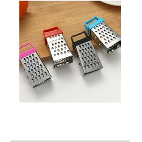 Resim 3 Fonksiyonlu Mıknatıslı Mini Sarımsak Peynir Rendesi 8 Cm 1 Adet Royaleks-alk-141 Asorti 