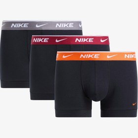 Resim Nike Trunk 3'lü Erkek Siyah Boxer 