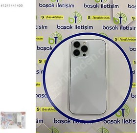 Resim Apple iPhone 13 Pro Max İkinci El TR | 128 GB | Gümüş 