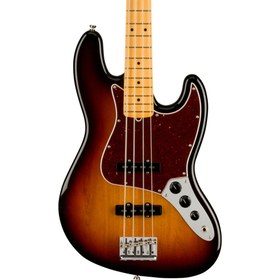 Resim Fender American Professional II Jazz Bass 4 Telli Bas Gitar - 3-Color Sunburst / Maple 