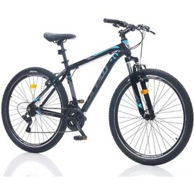 Resim Corelli Felix 3.0 26 Jant 21 Vites 15 Kadro Siyah / Turkuaz Dağ Bisikleti Turkaz 