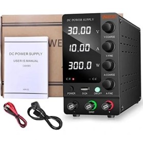 Resim Skygo Smartgift Be Generous To Your Lovers Ayarlanabilir 30V/10A Smps Dc Güç Kaynağı Voltaj Regülatörü SG-C3010 