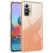 Resim Microsonic Xiaomi Redmi Note 10 Pro Kılıf Shock Absorbing Şeffaf 