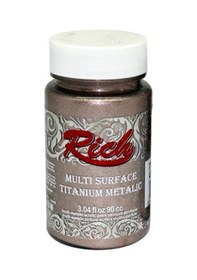 Resim Rich Multi Surface Titanium Metalik Boya 90 Cc Latte 2510 