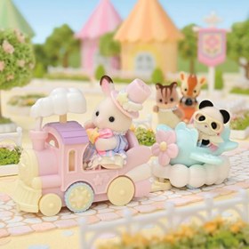 Resim Sylvanian Families Lunapark Oyun Seti Uçak ve Tren 5819 