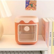 Resim Sanec Mini Dolap Tasarımlı Kalemlik 