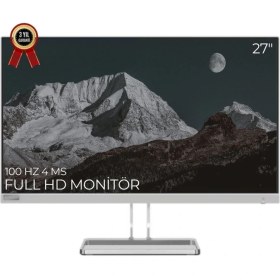 Resim Lenovo L27i-40 27" 100Hz 4ms (HDMI+VGA) FHD IPS Monitör 67ABKAC4TK 