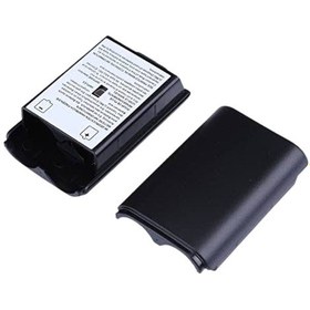 Resim Yues Xbox 360 Batarya Kapağı Pil Yuvası 2 Adet Siyah 