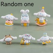 Resim 1 adet Sanrio Cinnamoroll Dekoratif Figür - Benzersiz Kıyafetlerde Sevimli Karikatür Tavşan, Ev & Ofis Dekorasyonu, Parti Hediyeleri İçin Mükemmel | Dayanıklı PVC, Pil Gerektirmez, Tavşan Aksesuarları 