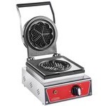Resim CSA Karacasan Elektrikli Döküm Papatya Waffle Makinesi 