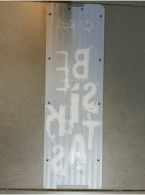 Resim Bisiklet Dünyam Onvo Scooter 12X Plus | Ov 13 | 13X Plus Pleksi Tabanlık - Delikli Deck 2.8mm Kara Kartal 