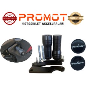 Resim MOTOSEPETİM Motorsiklet BAJAJ PULSAR RS 200 KORUMA TAKOZU 