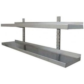 Resim 2 Katlı Duvar Rafı 90x60 