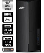 Resim ACER ASPİRE TC1760 EDTBHUEM004043 i3 12100 48GB RAM 1TB SSD FDOS MASAÜSTÜ BİLGİSAYAR 