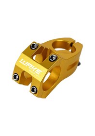 Resim Wake Gold Bisiklet Kısa Gidon Boğazı 40mm Bisiklet Yedek Parça Aksesuarı Sarı 