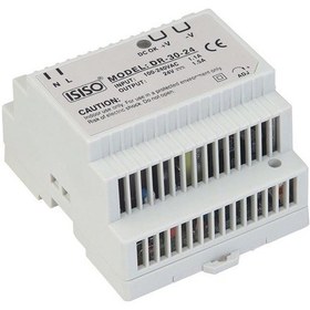 Resim Ihdr-30-24 - 30W 24Vdc 1.5A Raya Montajlı Güç Kaynağı 