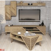 Resim Variant Beril Tv Ünitesi Ve Orta Sehpa Takımı 