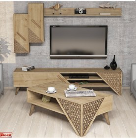 Resim Variant Beril Tv Ünitesi Ve Orta Sehpa Takımı 