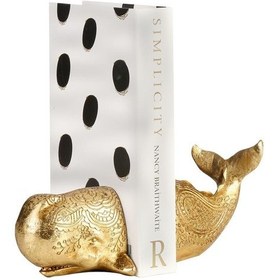 Resim Vitale Balina Kitap Tutacağı Gold Ak.ıd0116 